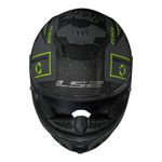 Capacete LS2 FF808 Stream 2 Maze - Cinza Fosco Preto