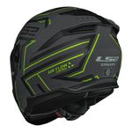 Capacete LS2 FF808 Stream 2 Maze - Cinza Fosco Preto
