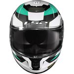 Capacete LS2 FF808 Stream 2 Road - Branco Verde