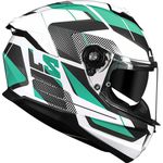 Capacete LS2 FF808 Stream 2 Road - Branco Verde