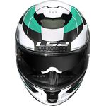 Capacete LS2 FF808 Stream 2 Road - Branco Verde