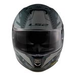 Capacete LS2 FF808 Stream 2 Shadow - Titanium Fosco Cinza