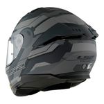 Capacete LS2 FF808 Stream 2 Shadow - Titanium Fosco Cinza