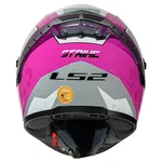 Capacete Ls2 Ff358 Pro Striker - Rosa/Cinza