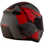 Capacete X11 Trust Pro Transit - Cinza/Vermelho
