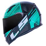 Capacete LS2 FF358 Ultra - Preto Verde
