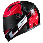 Capacete LS2 FF358 Ultra - Preto Vermelho