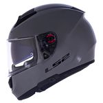 Capacete LS2 FF397 Vector Evo Monocolor - Nardo Grey