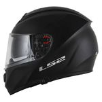 Capacete LS2 FF397 Vector Monocolor - Preto Fosco