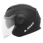 Capacete LS2 OF570 Verso Monocolor - Preto Fosco
