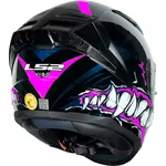 Capacete Ls2 Ff810 Vigo Sarbul - Preto/Rosa
