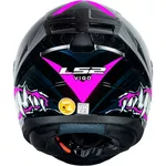 Capacete Ls2 Ff810 Vigo Sarbul - Preto/Rosa