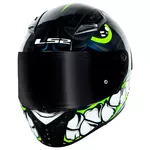 Capacete Ls2 Ff810 Vigo Sarbul - Preto/Amarelo