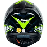 Capacete Ls2 Ff810 Vigo Sarbul - Preto/Amarelo