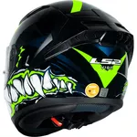 Capacete Ls2 Ff810 Vigo Sarbul - Preto/Amarelo