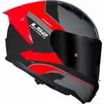 Capacete Ls2 Ff810 Vigo Vision - Cinza/Vermelho