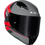 Capacete Ls2 Ff810 Vigo Vision - Cinza/Vermelho