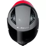 Capacete Ls2 Ff810 Vigo Vision - Cinza/Vermelho