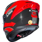 Capacete Ls2 Ff810 Vigo Vision - Cinza/Vermelho