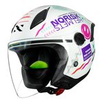 Capacete Norisk Neo (Aberto) Buddy - Branco