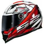 Capacete Ls2 Ff358 - Xdron - Vermelho