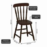 CONJUNTO MESA IPÊ COM 4 CADEIRAS
