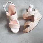Sandália Anabela Carol Off White