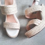 Sandália Anabela Carol Off White