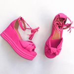 Sandália Anabela Nina Pink