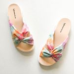 Sandália Flat Confort Tie Dye