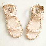 Sandália Flatform Natural Nat