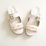 Sandália Papete Julia Off White