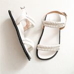 Sandália Papete Luiza Off White