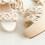 Sandália Plataforma Marina Off White