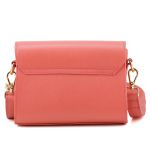 Bolsa Stella Tiracolo Mr. Gutt em Couro Legítimo Laranja - Ref-B-815-Laranja