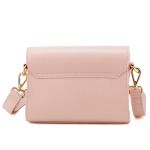 Bolsa Stella Tiracolo Mr. Gutt em Couro Legítimo Rose - Ref-B815-Rose