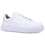Tênis Urbanix Casual Masculino Mr Gutt em Couro - Ref. 501 Branco