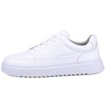 Tênis Urbanix Casual Masculino Mr Gutt em Couro - Ref. 501 Branco