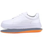 Tênis Urbanix Casual Masculino Mr Gutt em Couro - Ref. 501 Branco