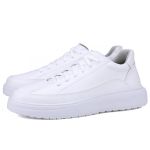 Tênis Titanium Casual Masculino Mr Gutt em Couro - Ref. 601 Branco 