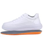 Tênis Titanium Casual Masculino Mr Gutt em Couro - Ref. 601 Branco 