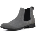 Botina Country Masculina Chelsea Cinza Clássica