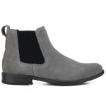 Botina Country Masculina Chelsea Cinza Clássica