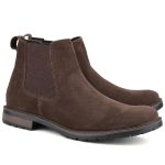 Botina Country Masculina Mr. Gutt Chelsea Clássica Café Ref. 411-Cafe