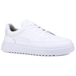 Tênis Urbanix Casual Masculino Mr Gutt em Couro - Ref. 501 Branco
