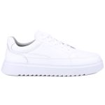 Tênis Urbanix Casual Masculino Mr Gutt em Couro - Ref. 501 Branco