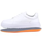 Tênis Urbanix Casual Masculino Mr Gutt em Couro - Ref. 501 Branco
