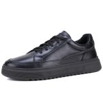 Tênis Urbanix Casual Masculino Mr Gutt em Couro - Ref. 501 preto