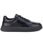 Tênis Urbanix Casual Masculino Mr Gutt em Couro - Ref. 501 preto
