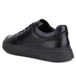 Tênis Urbanix Casual Masculino Mr Gutt em Couro - Ref. 501 preto